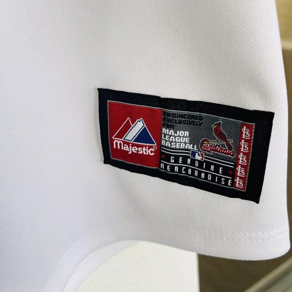 Majestic Bride St Louis Cardinals Home Jersey Unisex Men L Women 2X - Picture 3 of 8